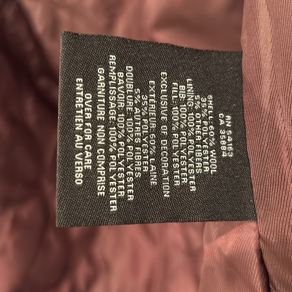 NWT COLE HAAN Men's Melton Jacket / Peacoat in black, sz Medium - Picture 10 of 12